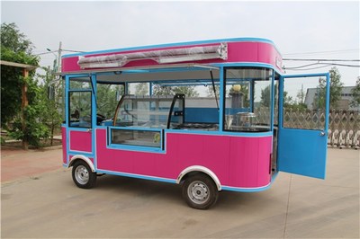 電動三輪美食車 移動的美食風(fēng)景線，開啟創(chuàng)業(yè)新篇章
